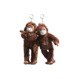 2 шт Плюшевая причудливая подвеска в виде обезьяны
