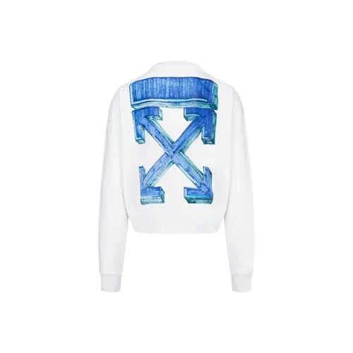 OFF Белый Свитшот Мужской Белый