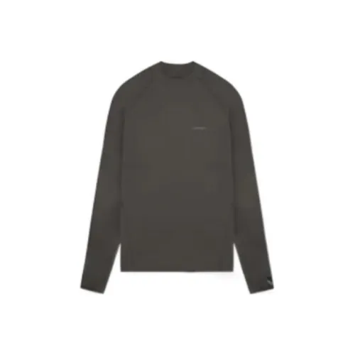 REPRESENT Темно-коричневые Мужские T-рубашки