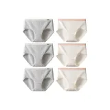 Набор: Вересковый серый + Вересковый серый + Вересковый серый + Абрикосовый серый + Абрикосовый серый + Абрикосовый серый (6 пар)