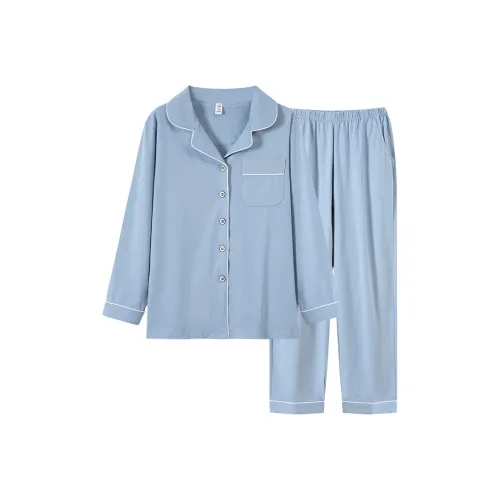 Cotton Gene Лазурный Женские Пижамные Комплекты