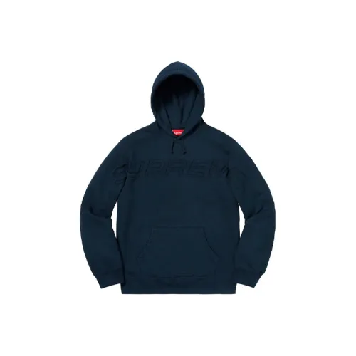 Supreme SS19 Толстовка Унисекс Темно-синий