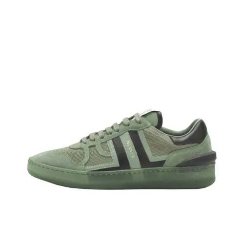Lanvin Clay Low Top Скейтборд Кроссовки Unisex Green