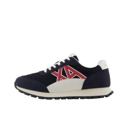 ARMANI EXCHANGEAE Низкий Топ Casual Мужской Синий