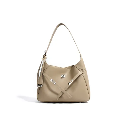 Roberta Di Camerino Спилок коровья кожа коровья кожа Сумка сумка через плечо Женская Песчаниковый Абрикос