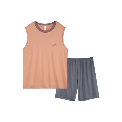 Xuan Liang Пижамный комплект Мужской Fog Оранжевый