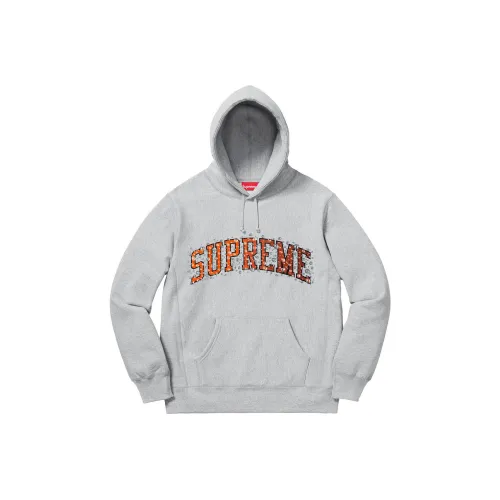 Supreme FW18 Свитшот Унисекс Серый