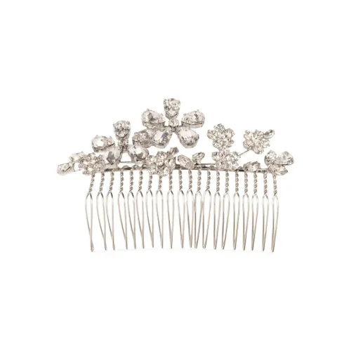 Jennifer Behr Синтетический Кристалл Аксессуары для волос Женские Серебристый