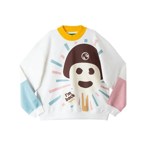 Corade x Nengmao Store Свитшот Унисекс Белый