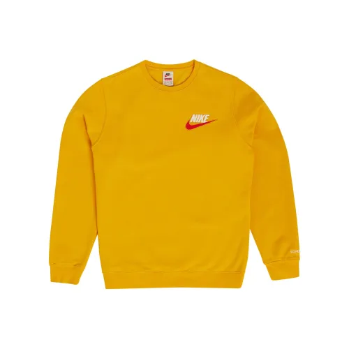 Supreme x Nike FW18 Свитшот Унисекс Ярко-желтый