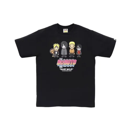 A BATHING APE x BORUTO Milo Tee T-рубашка Унисекс
