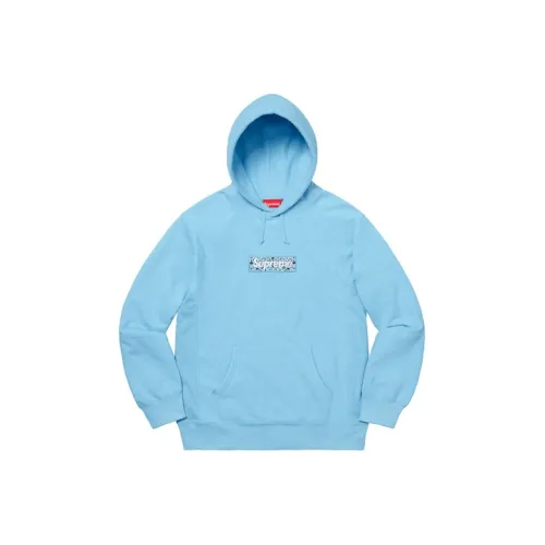 Supreme FW19 Свитшот Унисекс Light Синий