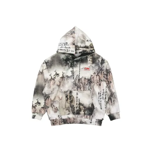 LiNing Mountains с принтом Мужские Свитшоты