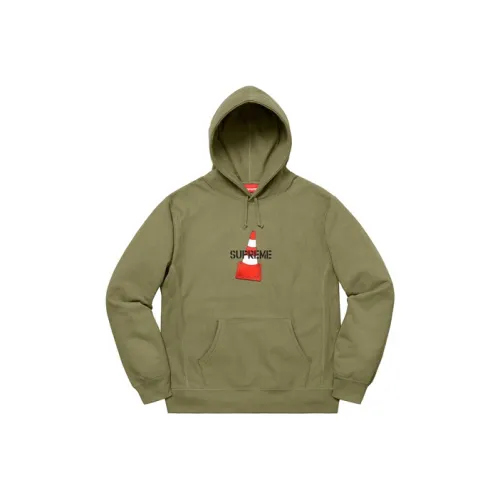 Supreme FW19 Толстовка Унисекс Оливково-зеленый