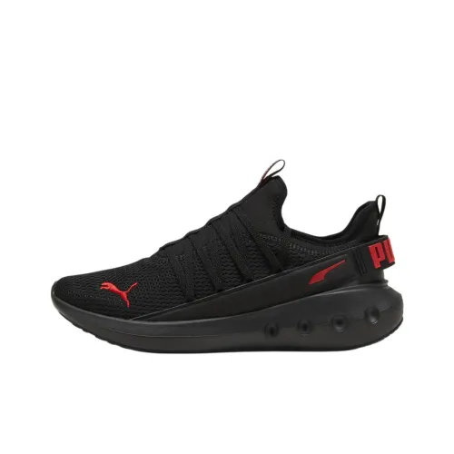 PUMA SOFTRIDE Carson Беговые кроссовки Низкий топ Черный Красный Унисекс