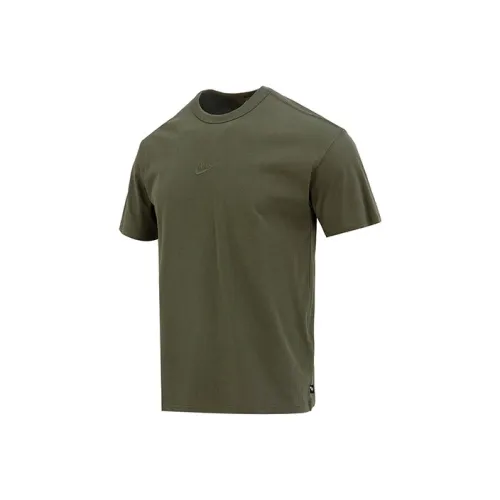 Nike Sportswear Essentials Series Армейский Зеленый Мужской T-Рубашка