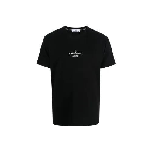 STONE ISLAND SS23 T-Shirt Мужской Черный