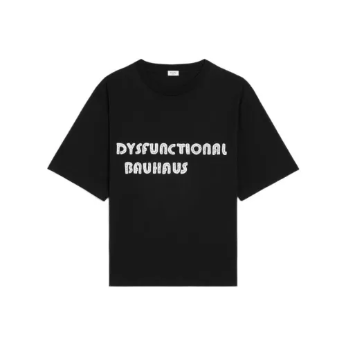 CELINE DYSFUNCTIONAL BAUHAUS Мужские Коллекции Черные Мужские T-Рубашки