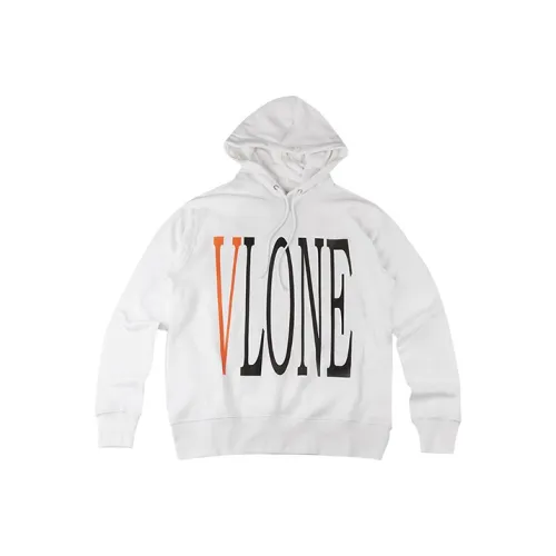 VLONE Свитшот Унисекс Белый Оранжевый