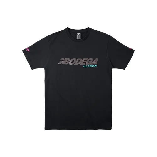 New Balance New Balance x Bodega T-Shirt Азиатская версия Мужской Черный