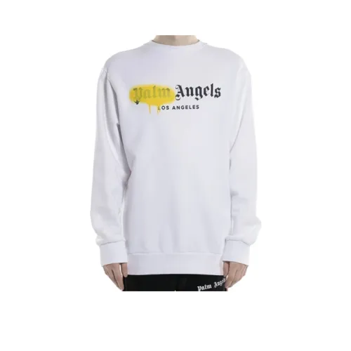 PALM ANGELS Белый Мужской Свитшот