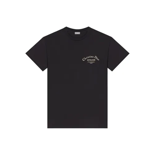 DIOR Quarterly New Products Черный Унисекс T-рубашки