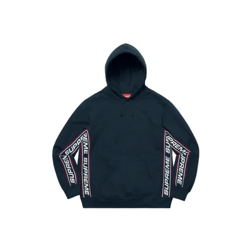 Supreme FW19 Свитшот Унисекс Морской Синий