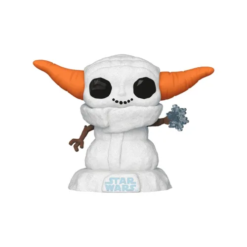 Funko Звездные Войны Мандалорец Grogu Снеговик Чиби Фигурки