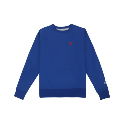 Champion Толстовка Американская версия Унисекс Королевский синий