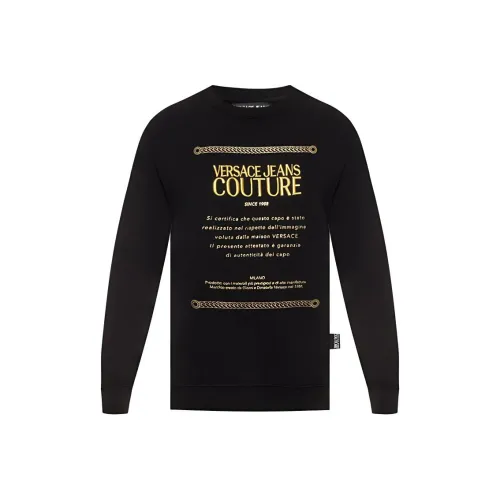 VERSACE JEANS COUTURE Толстовка Мужской Черный