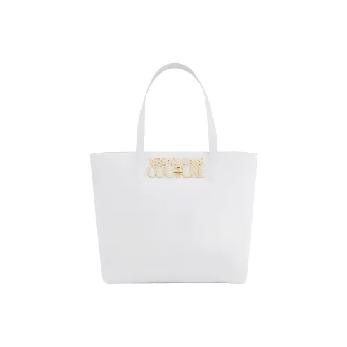 VERSACE JEANS COUTURE Искусственная кожа Тоут Сумка Сумка для покупок Сумка через плечо Сумка через плечо Большая Женская Белая