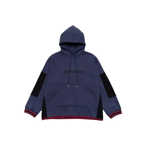 UNVESNO x YITENGRUNER Свитшот Унисекс Темно-синий