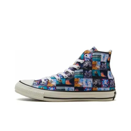 Hoshimachi Suisei x Converse All Star High Топ Кеды Унисекс Черный Синий