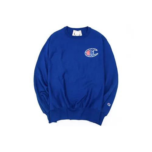 Champion Свитшот Американская версия Унисекс Синий