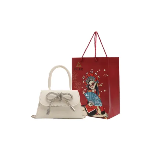 HCXK Сумка через плечо Сумка на плечо Стандартная Женская Белая Серебряная Черная Розовая Красная Зеленая