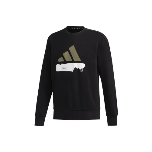 Adidas Мужские черные свитшоты