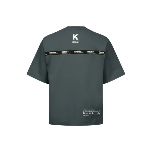 EVISU Темно-зеленые Мужские T-рубашки