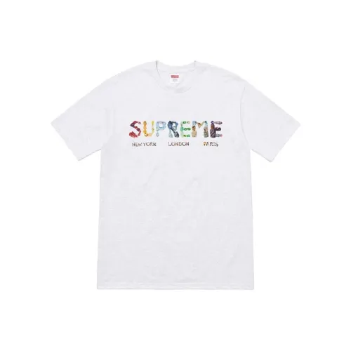 Supreme SS18 T-Shirt Unisex Gray Supreme SS18 Т-Рубашка Унисекс Серый