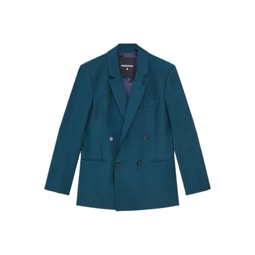 Patrizia Pepe Бизнес-костюм Пальто Мужской Зеленый