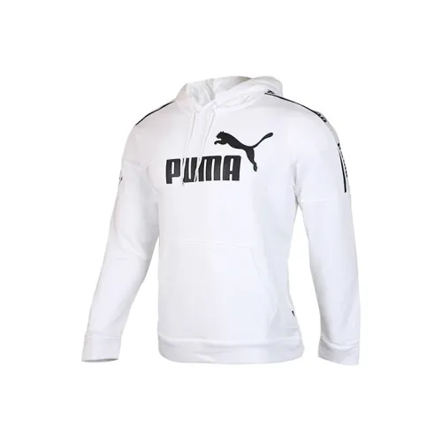PUMA AMPLIFIED Белый Мужской Свитшот