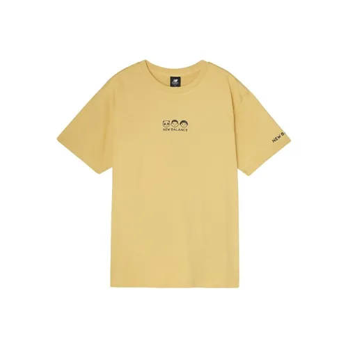 New Balance совместный бренд x Noritake Collection T-рубашка унисекс желтая