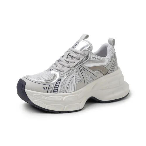 Yeezyy Reezy Low Топ Толстая подошва Кроссовки Женские