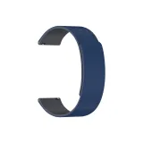 Полночь Синий Серый/Облако Древесное зерно Магнитный Силиконовый ремешок