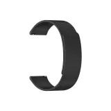 Черный/Облако, текстура древесного зерна, магнитный, силиконовый ремешок