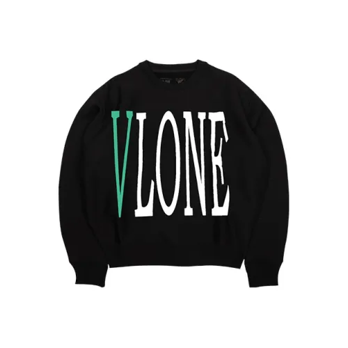 VLONE Свитшот Унисекс Черный Зеленый