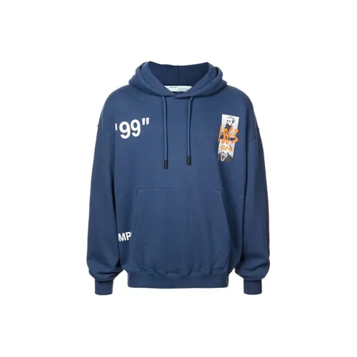Off Белый SS19 Мужские Свитшоты