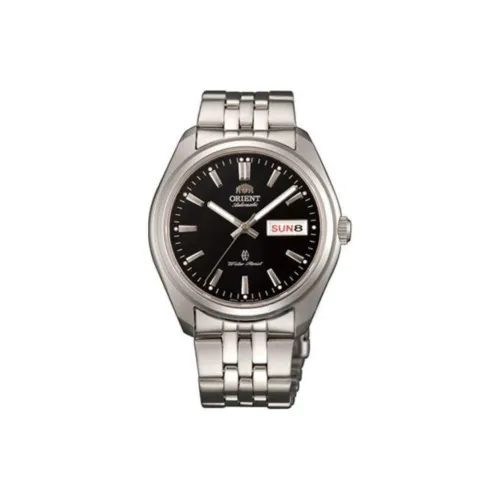 ORIENT Автоматический Механический Механизм Мужские Часы 39 мм Черный