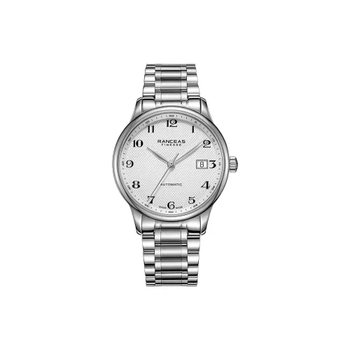 RANCEAS Masterpiece Collection Автоматический Механический Механизм Мужские Часы Часы 38,5 мм Золотой Циферблат