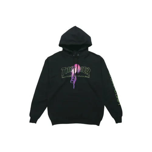 Толстовка Thrasher унисекс черного цвета