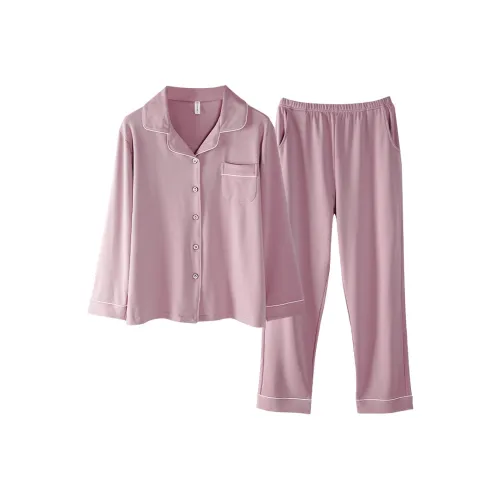 Пижамный комплект Cotton Gene женский светло-фиолетовый